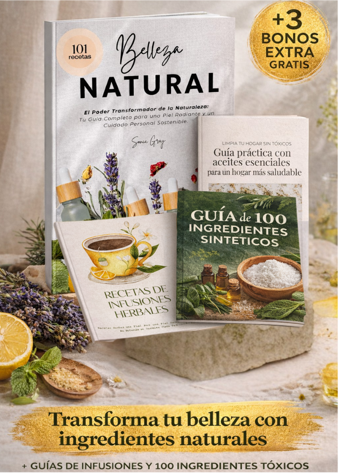 Belleza Natural — libro de recetas